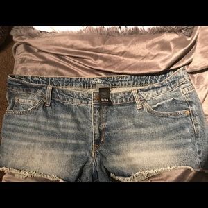Size 18 jean shorts